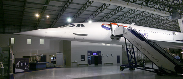Concorde G-BOAA at the Museum Of Flight, East Fortune, Scotland.