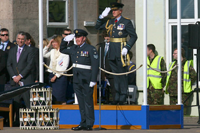 1 Squadron Stand-up Ceremony