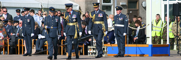 1 Squadron Stand-up Ceremony