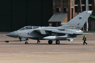UK RAF Panavia Tornado GR4A ZA542