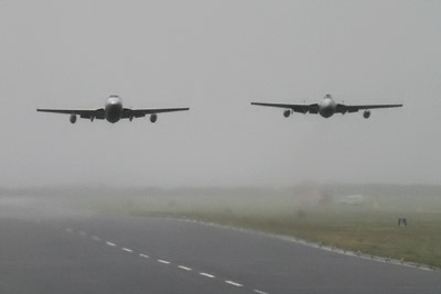 Norwegian Air Force Historic Flight: DH100 Vampire FB.6 s/n SE-DXS and DH115 Vampire T.55 s/n LN-DHZ Vampire FB.6 s/n SE-DXS and Vampire T.55 s/n LN-DHZ